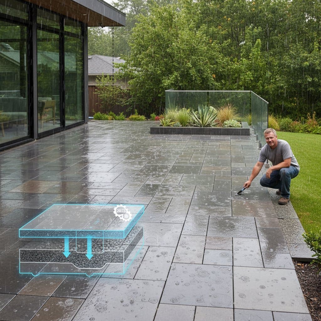 Featured image for Permeable Pavers Stop Deck Flooding at the Source
