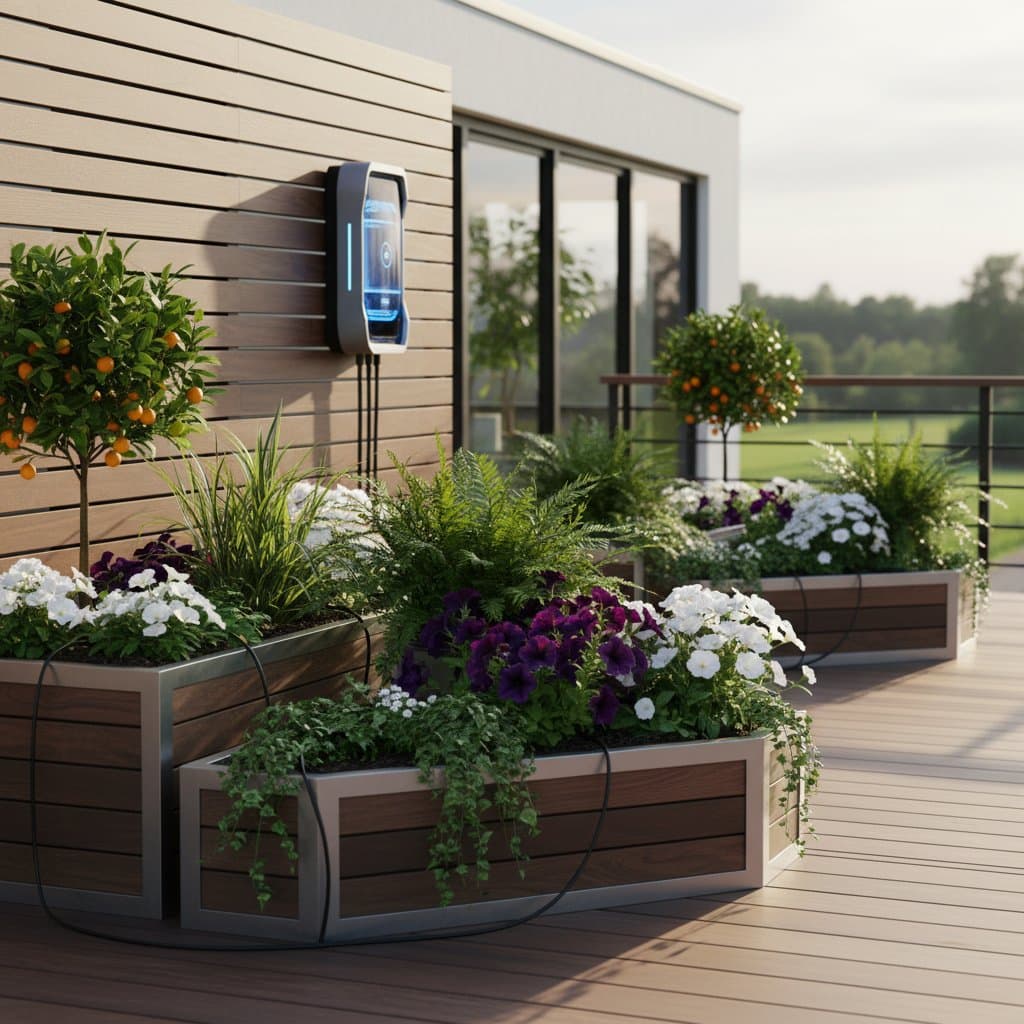 Featured image for Deck Gardens Stay Healthy Without Daily Watering