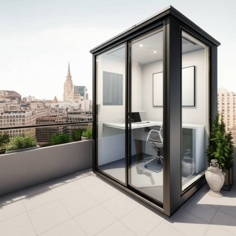 Image for Turn Your Balcony into a Sound-Proof Zoom Office