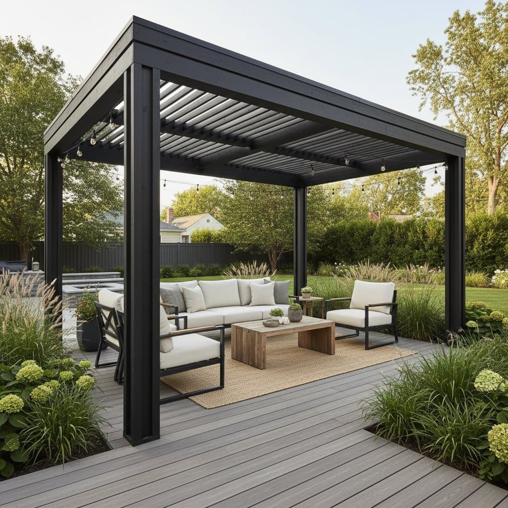 Image for Build a Shaded Deck Room in One Weekend