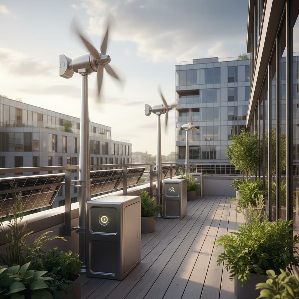 Featured image for Balcony Wind Turbines: Free Power from Small Gusts
