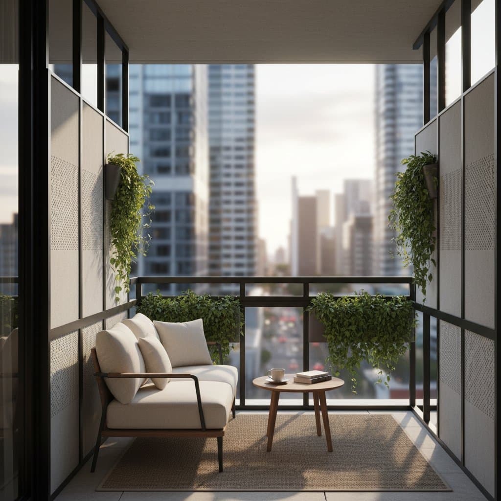 Image for Acoustic Screens Cut Balcony Noise by 30 Percent