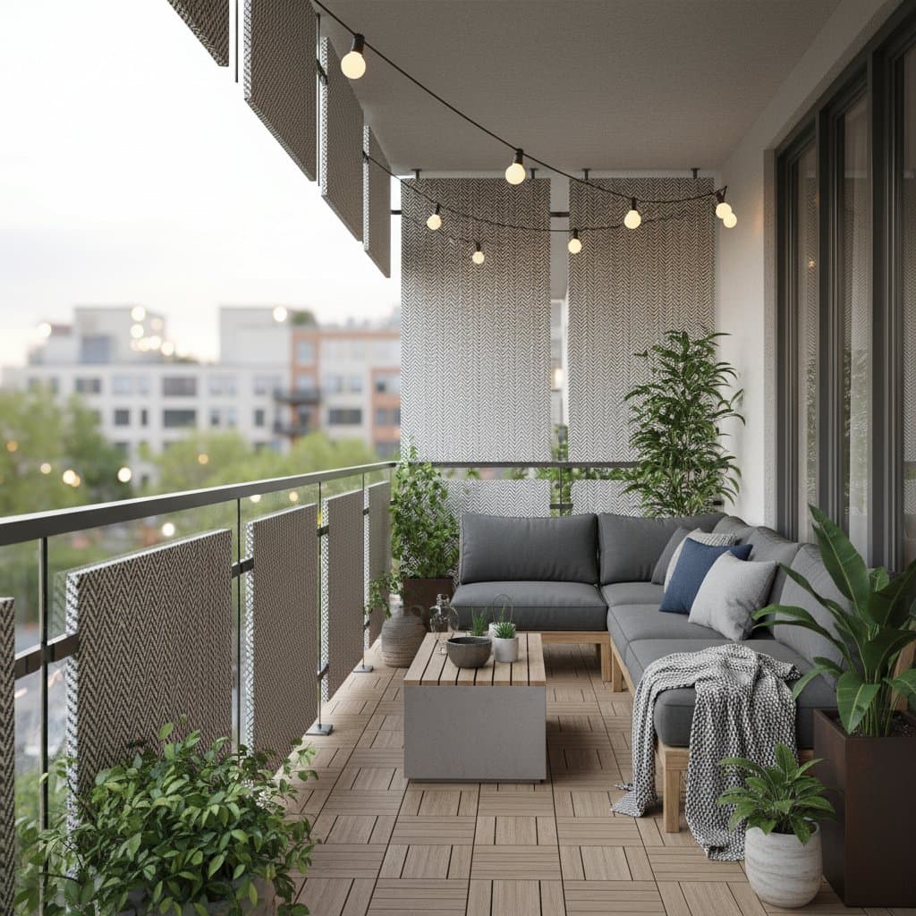 Image for Acoustic Panels Cut Balcony Echo and Street Noise