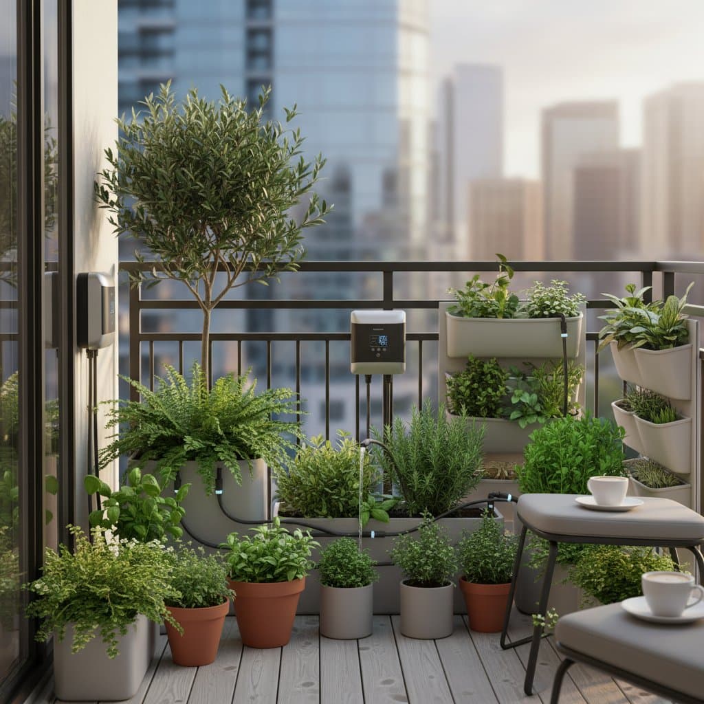 Featured image for Self-Watering Systems That Cut Balcony Work in Half