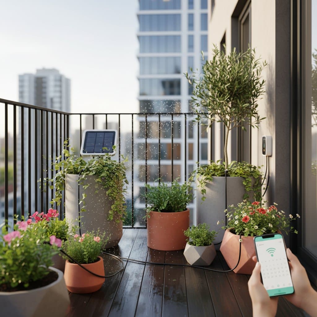 Image for Automate Balcony Watering With Drip Irrigation