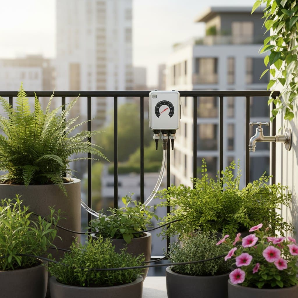 Image for Phone-Free Drip Systems Cut Watering Time by Half