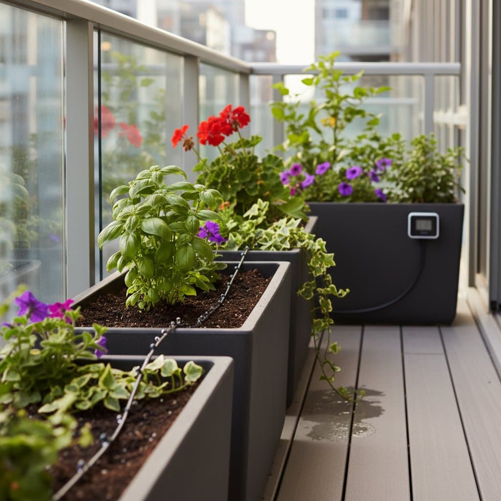 Featured image for Steady Moisture for Balcony Plants Without Daily Watering