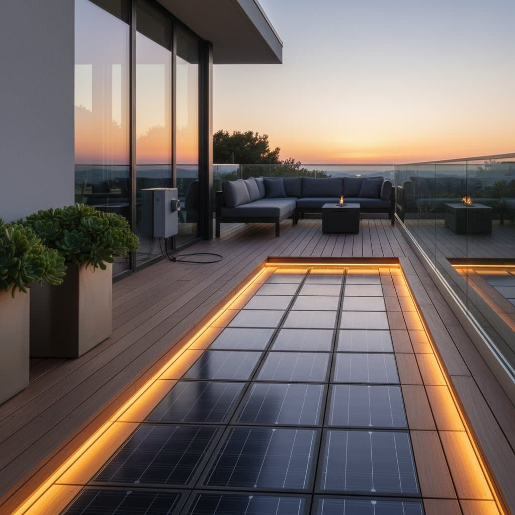 Image for Solar Deck Pavers Turn Sunlight Into Usable Power