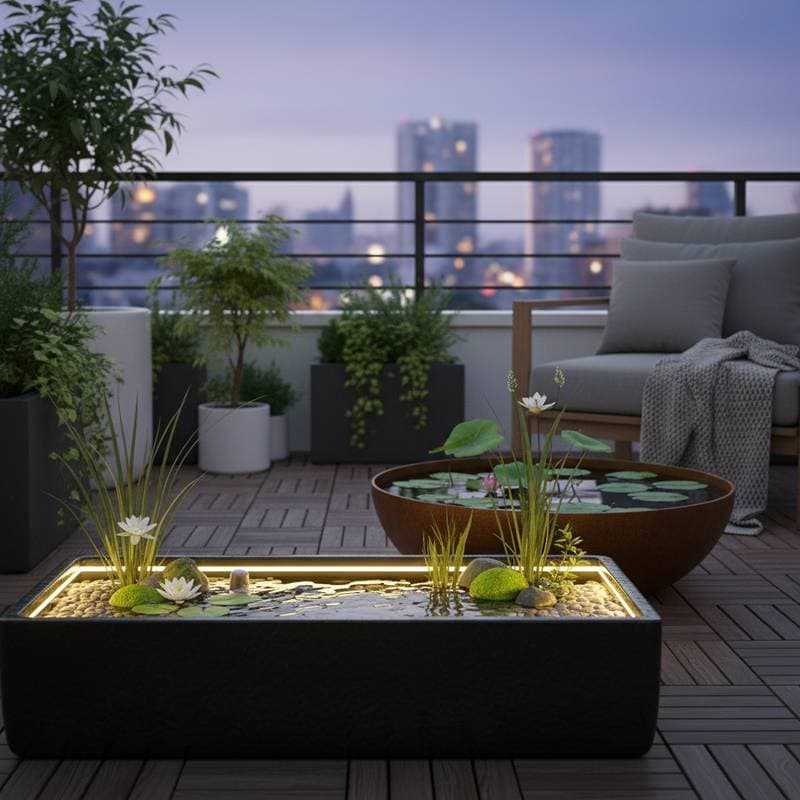 Image for Tiny Ponds That Bring Zen to Urban Balconies