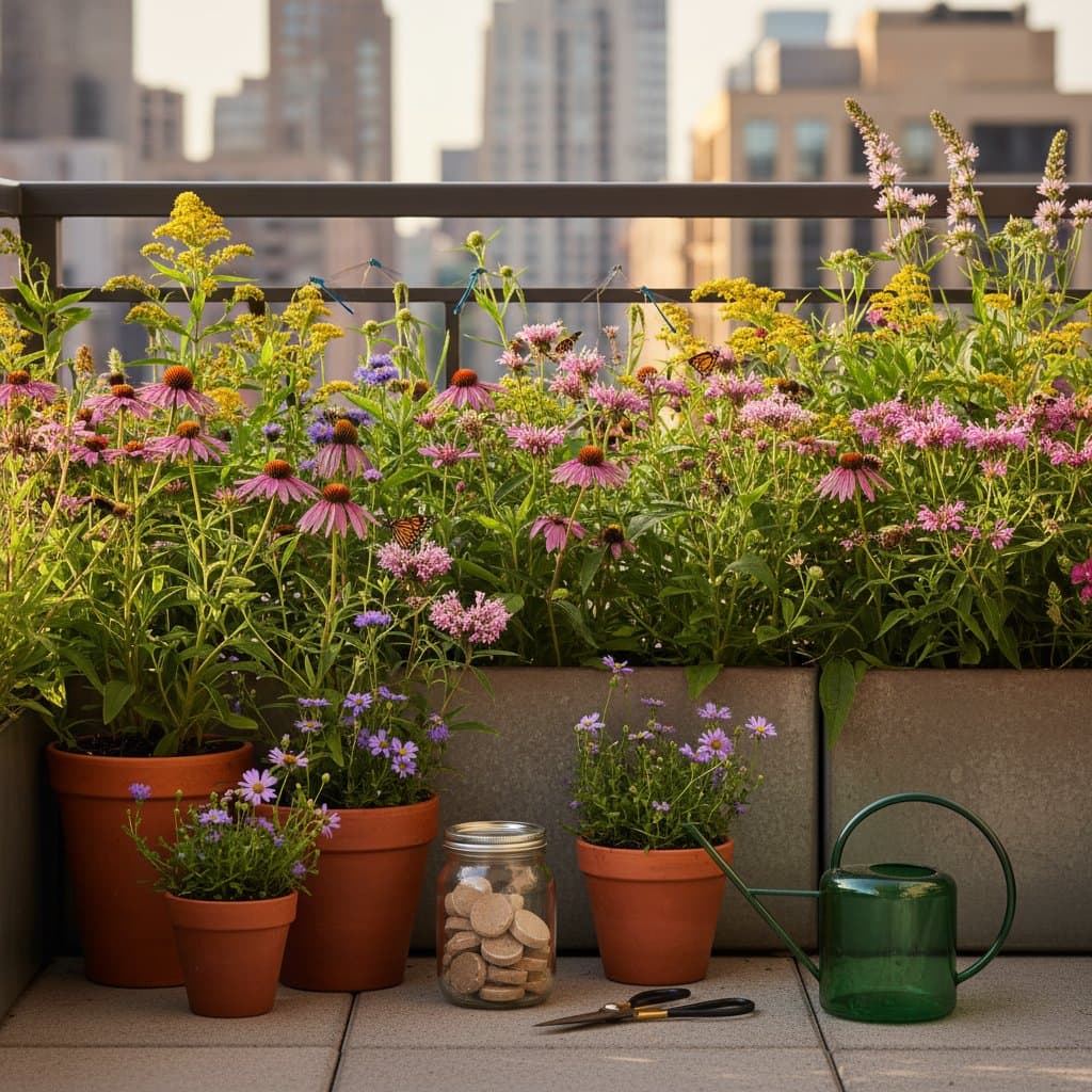 Featured image for Why Wildflower Balconies Supercharge Urban Pollinators