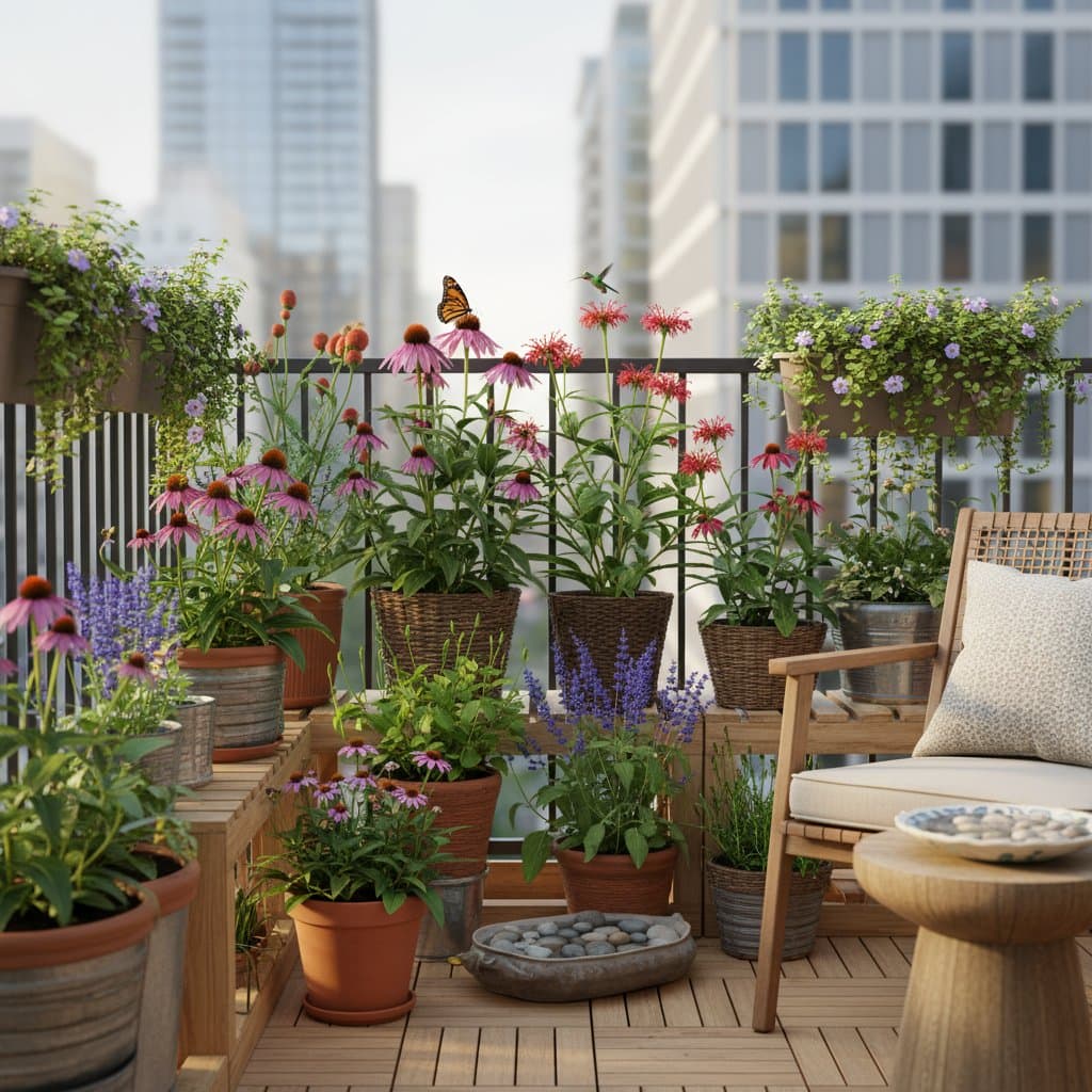Featured image for Turn Your Balcony Into a Pollinator Stopover