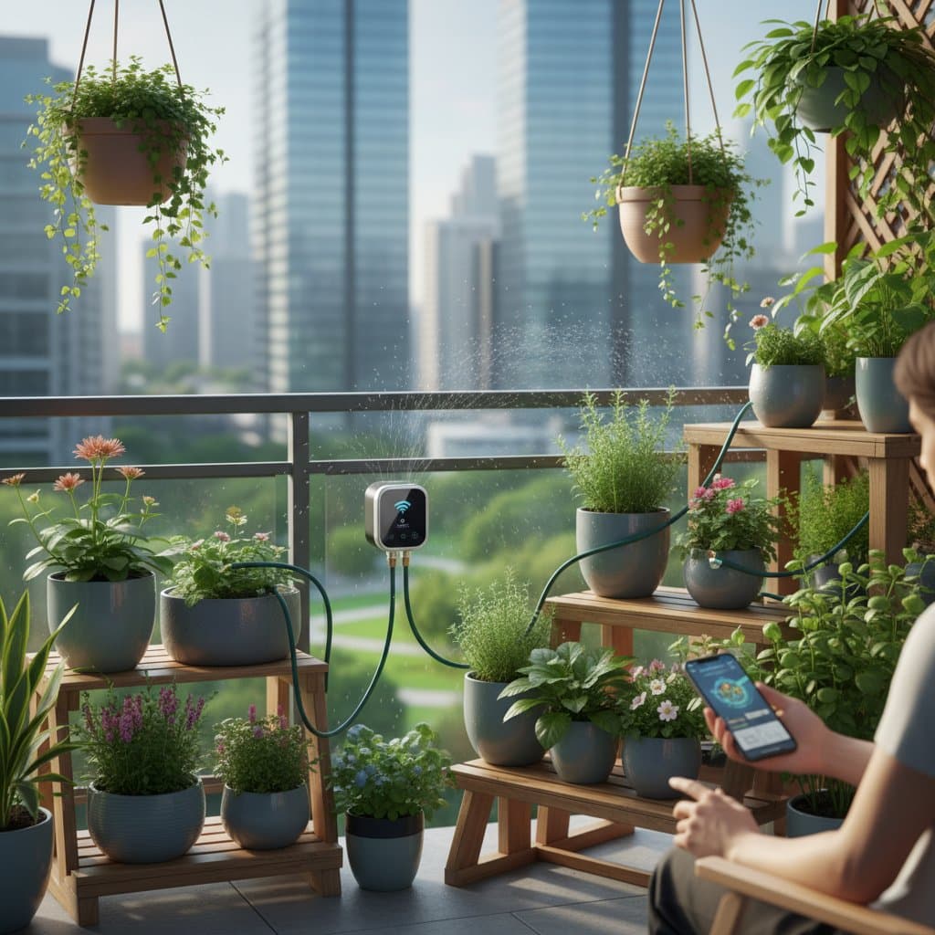 Image for Automate Your Balcony Garden and Save 15 Minutes Daily