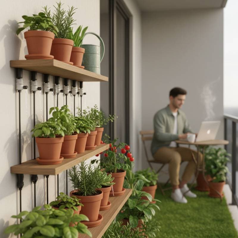 Image for Simple Drip Systems That Water While You Work