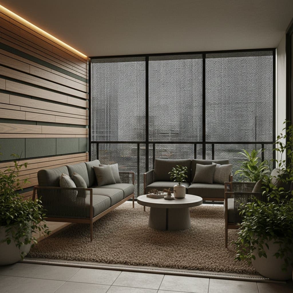 Image for Stop Balcony Noise With Layers That Block and Absorb Sound