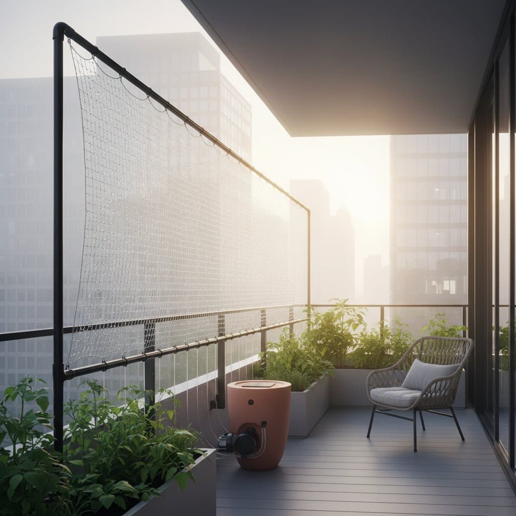 Featured image for Harvest Balcony Mist Into Usable Water Daily