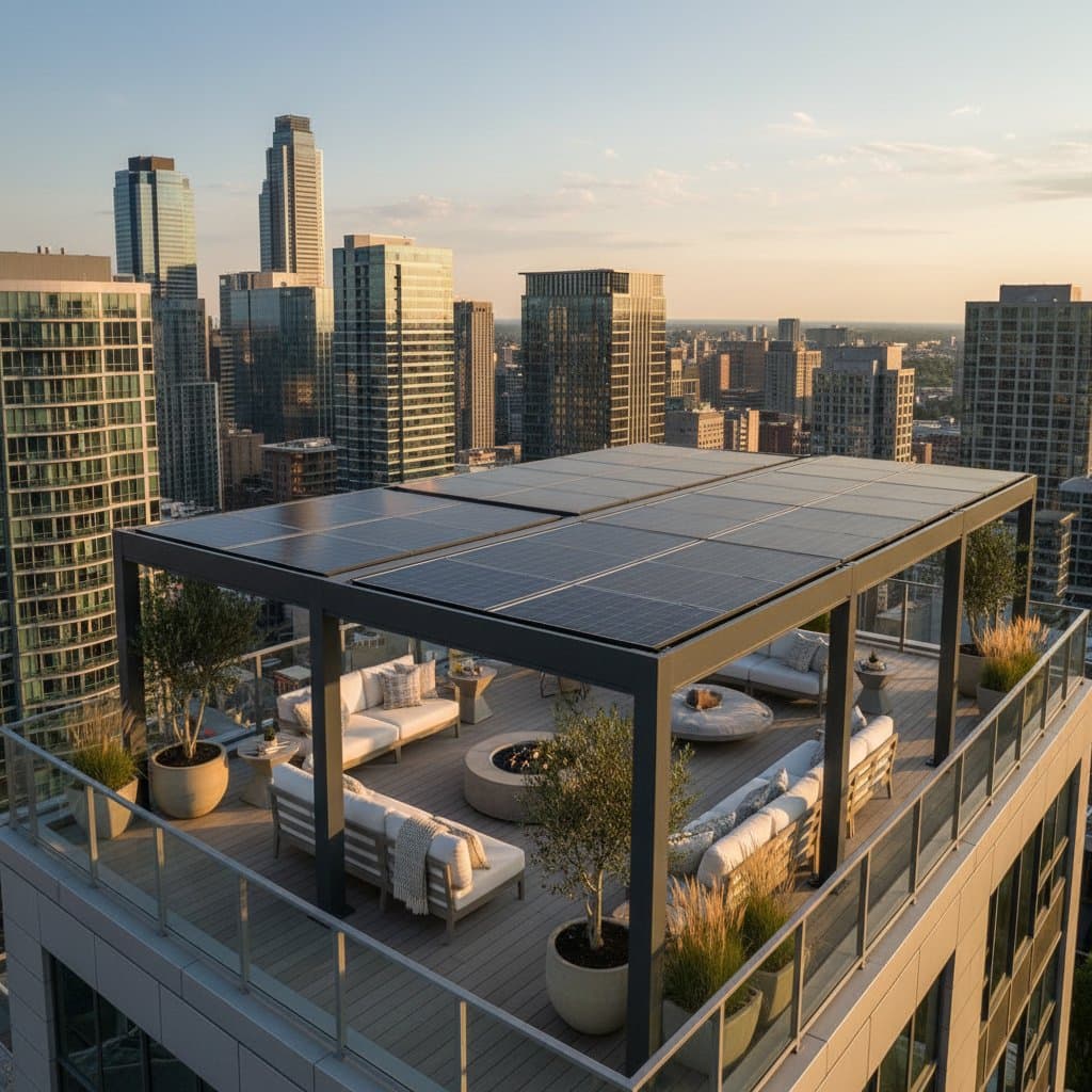 Featured image for Shade That Powers Your Rooftop Escape