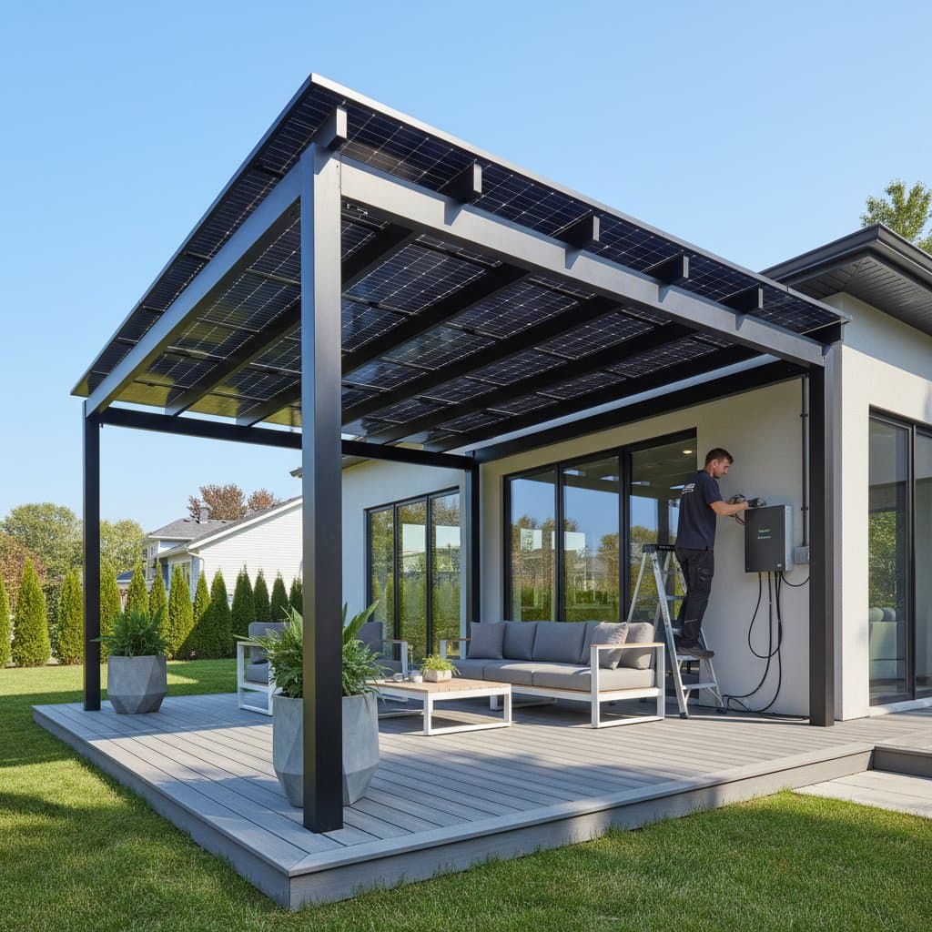 Featured image for Solar Pergolas Cut Energy Bills While Shading Your Deck