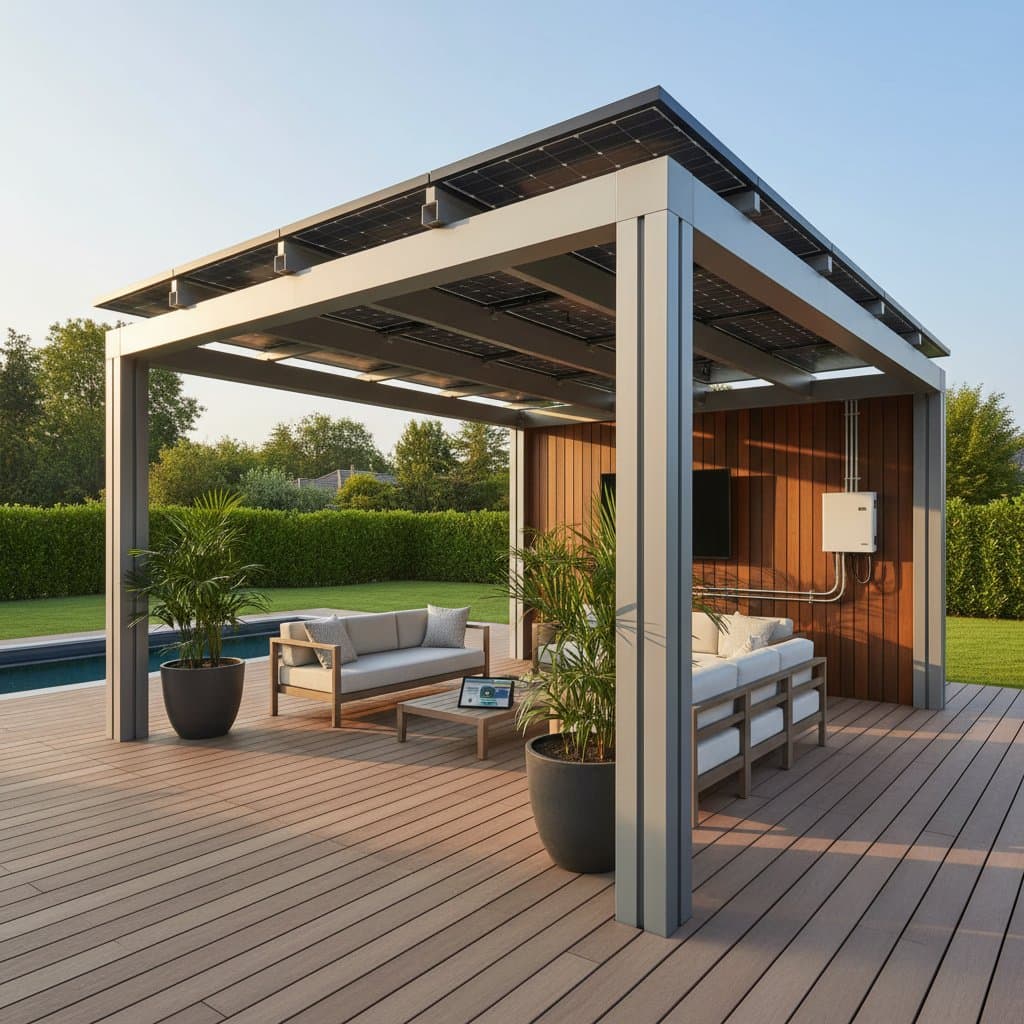 Featured image for Solar Pergolas Cut Energy Bills While Shading Your Deck