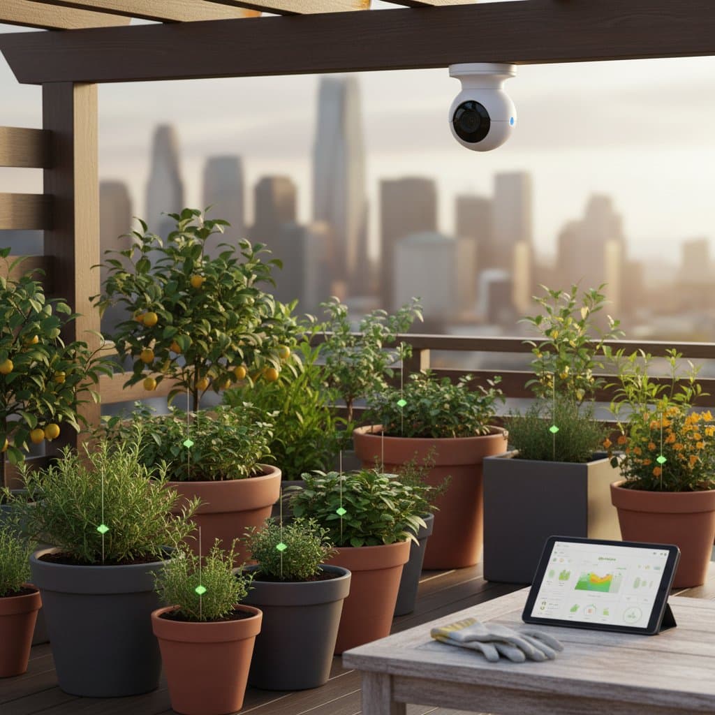 Featured image for AI Cameras That End Deck Garden Guesswork