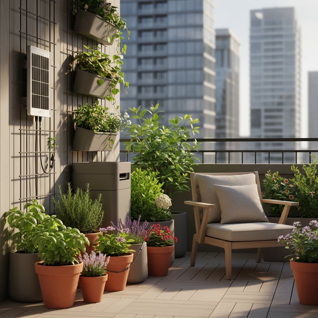 Featured image for Automate Your Balcony Garden with Solar Irrigation