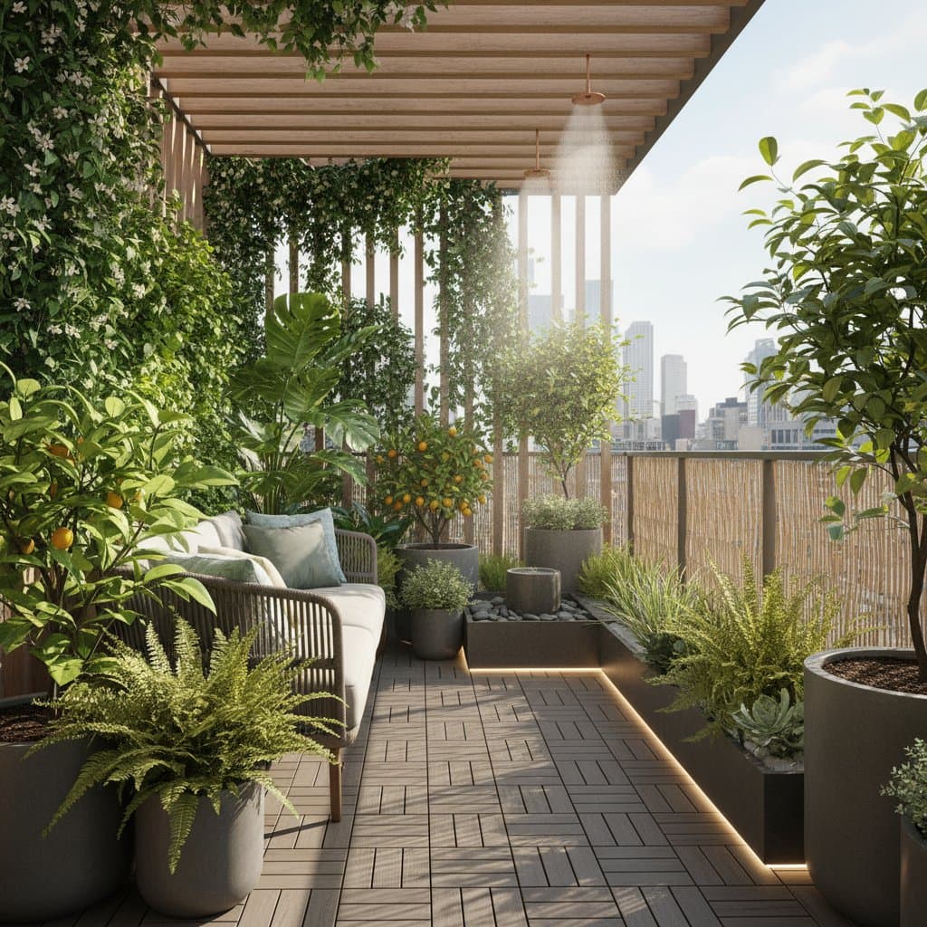 Image for Create a Balcony Microclimate for Year-Round Comfort