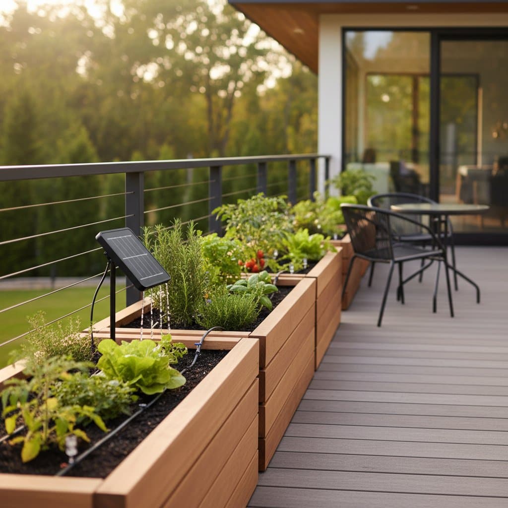 Featured image for Solar Drip Systems Cut Deck Garden Water Waste 80%
