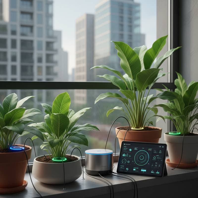 Image for AI Sensors Cut Water Waste and End Plant Guesswork