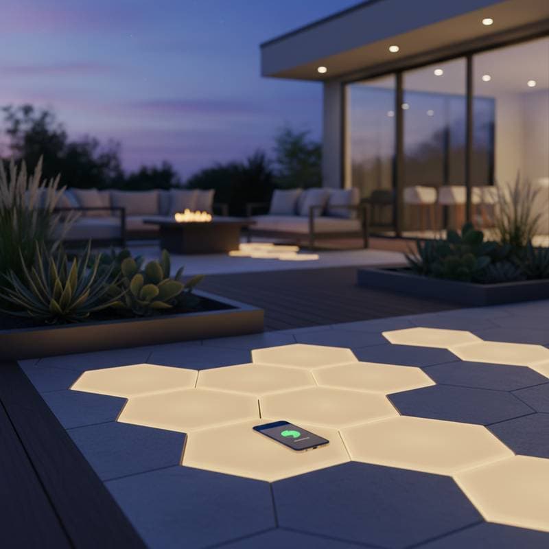 Image for Solar Pavers Store Sunlight and Charge Your Phone