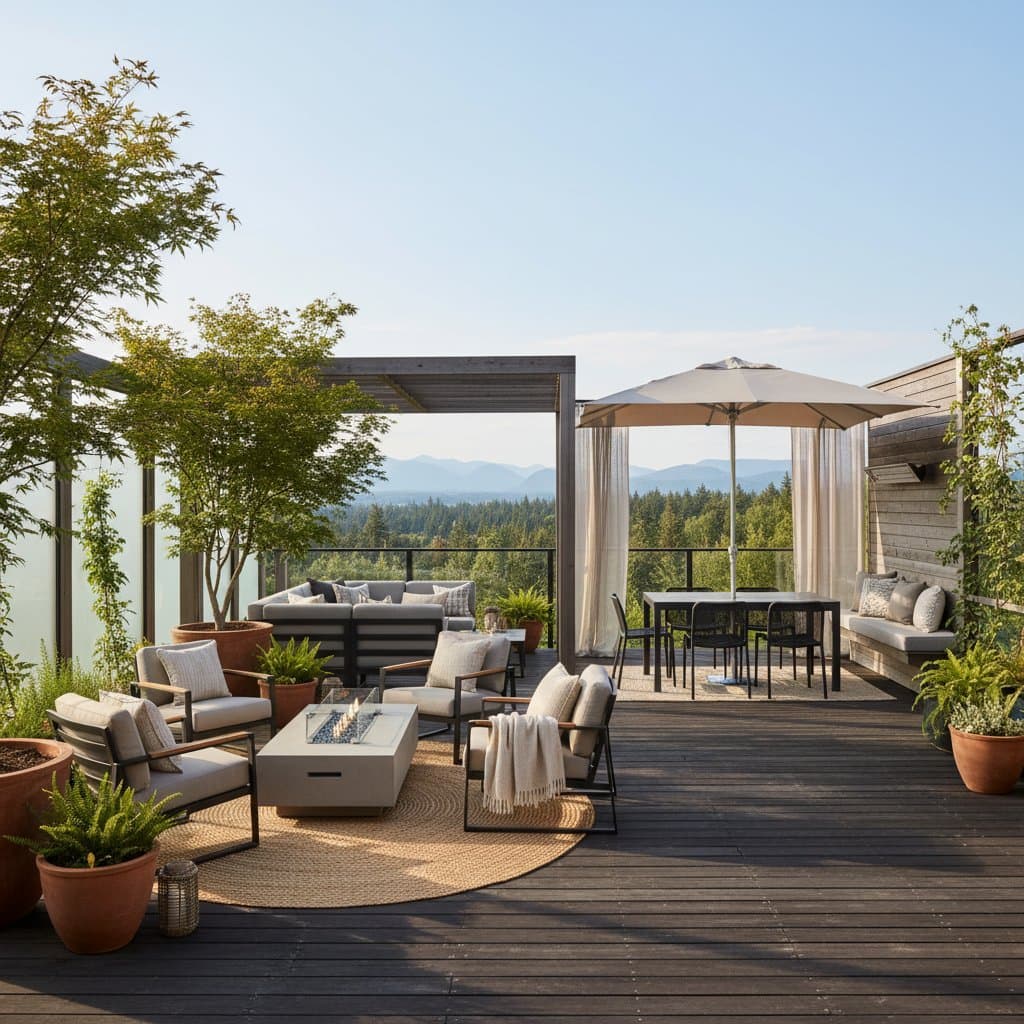 Image for Shape Deck Zones to Stay Comfortable All Year