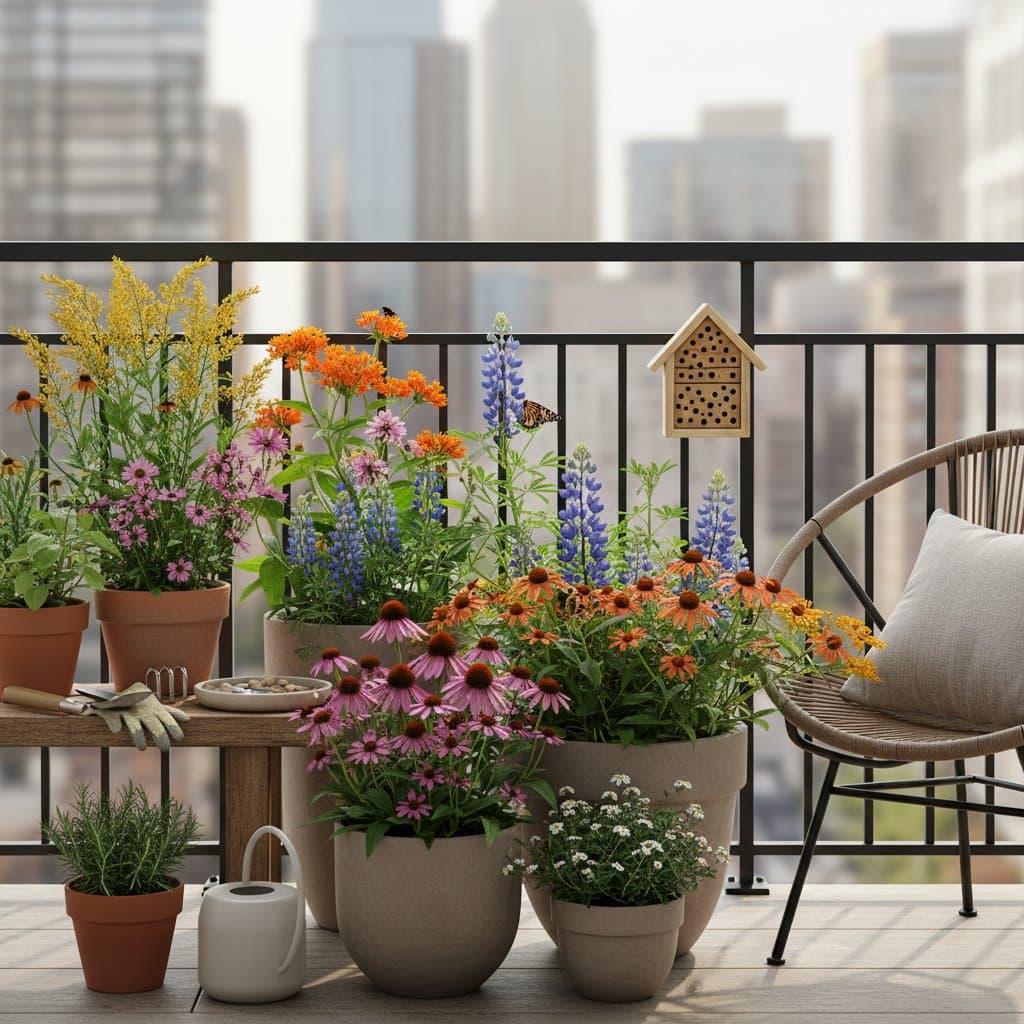 Featured image for Turn Your Balcony into a Pollinator Refuge