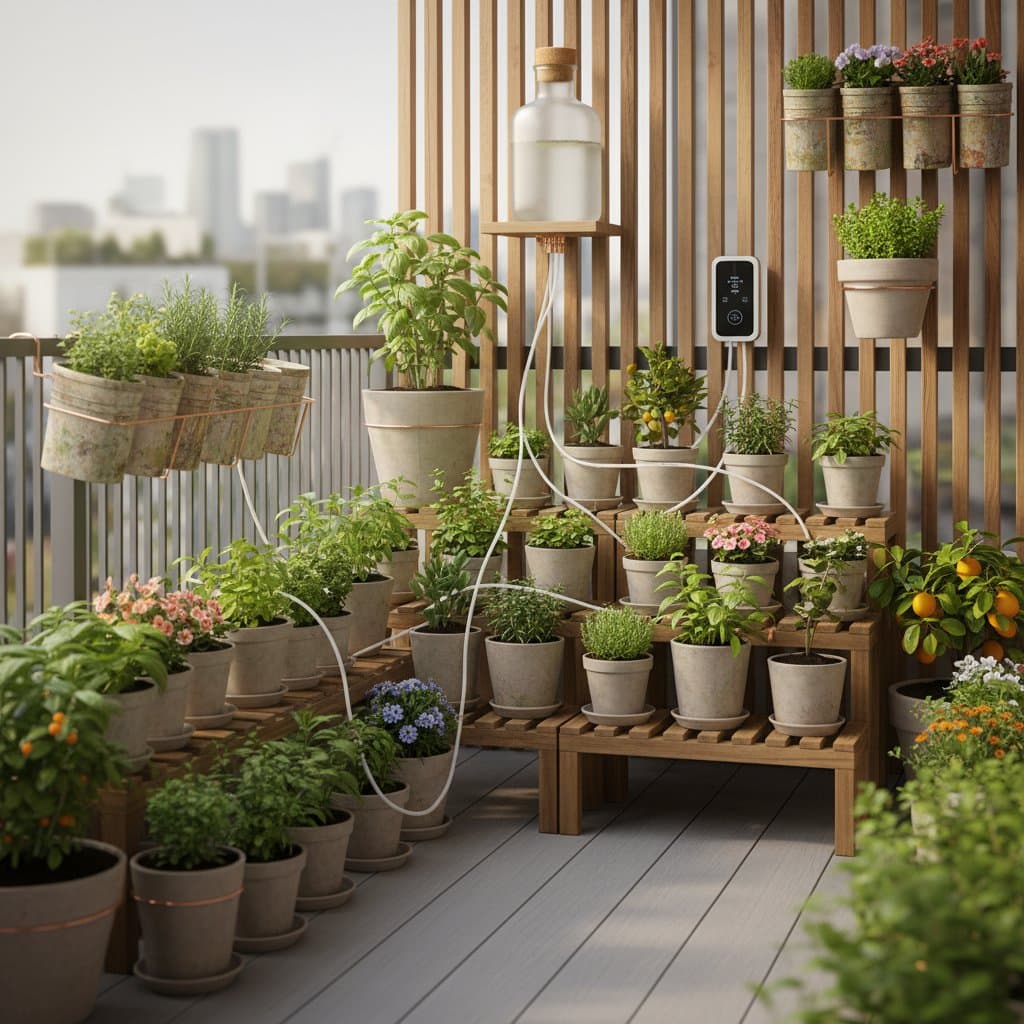 Featured image for Water 40 Plants from One Bottle with Micro-Drip