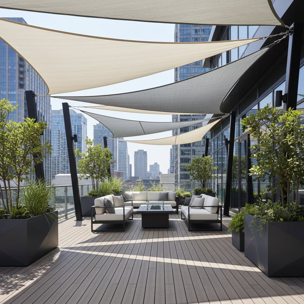 Image for Why Shade Sails Drop Deck Temps 20 Degrees