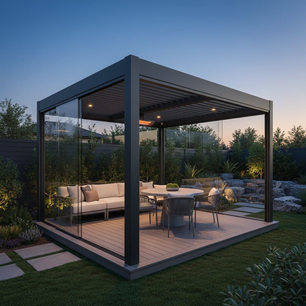 Image for Pergola Pods Turn Backyards Into Year-Round Rooms