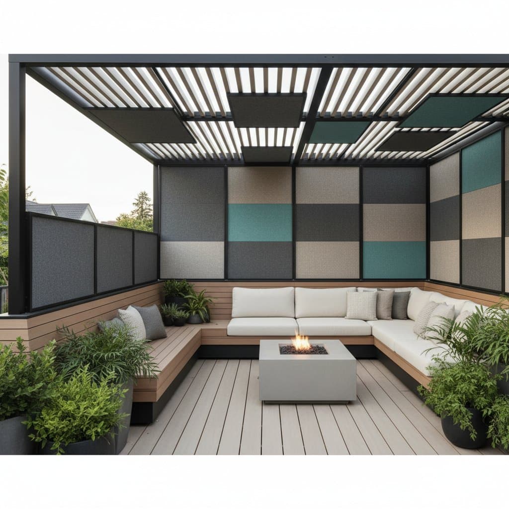 Featured image for Acoustic Panels Cut Deck Noise By Half Without Walls
