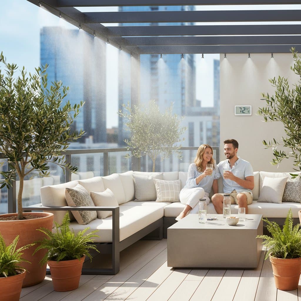 Featured image for Balcony Misting Systems Drop Temperature 20° Fast