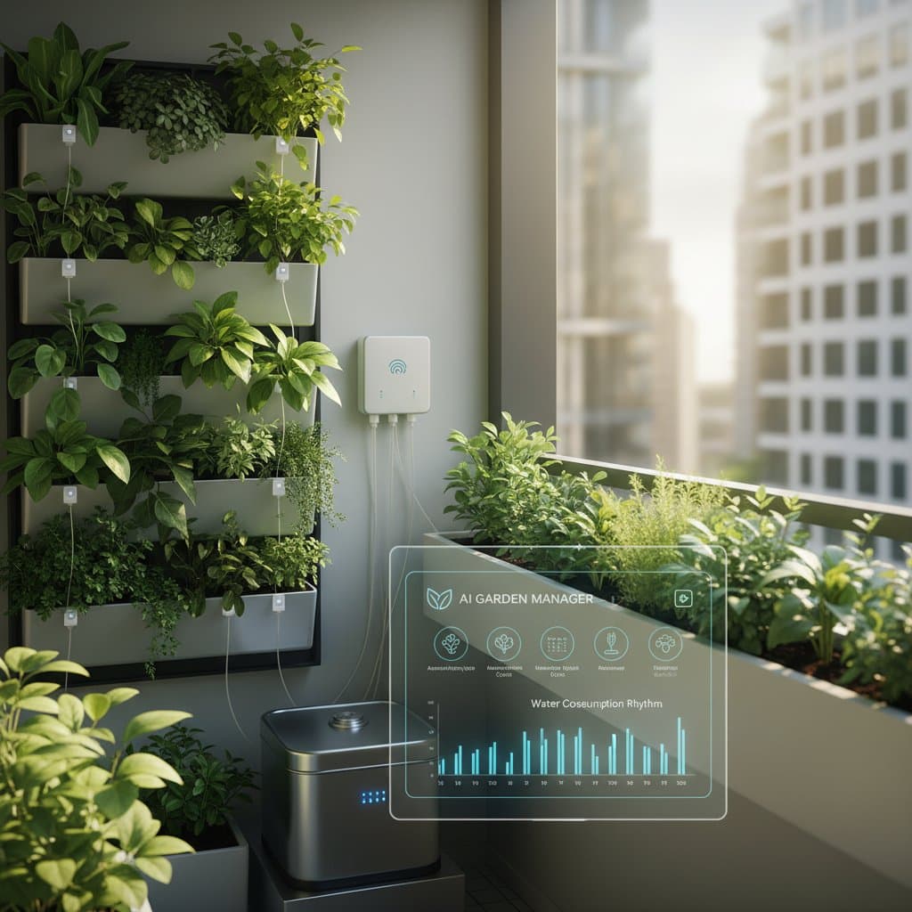 Image for AI Balconies Learn Your Plants' Water Rhythm