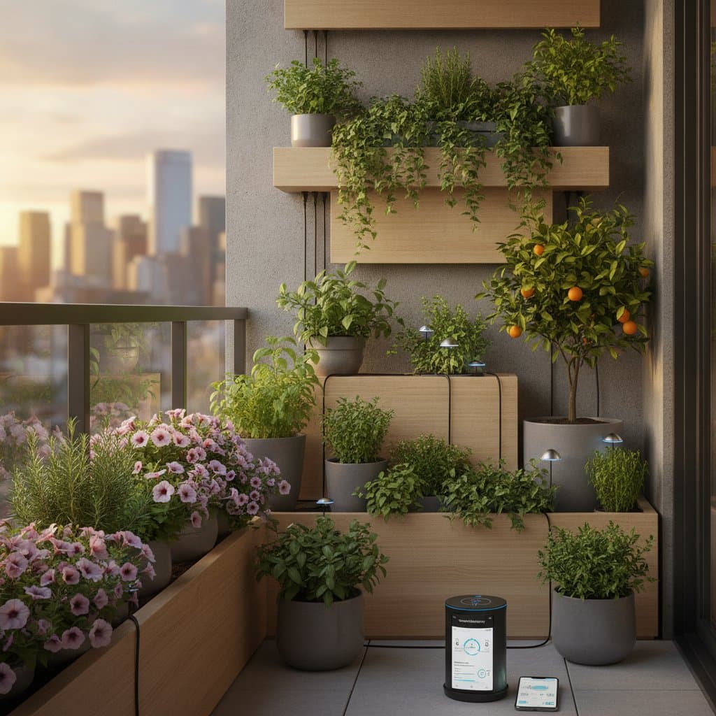 Image for AI Drip Systems Cut Balcony Watering by 70 Percent