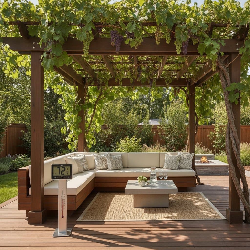 Image for Grapevines Drop Deck Temps 15°F Through Shade