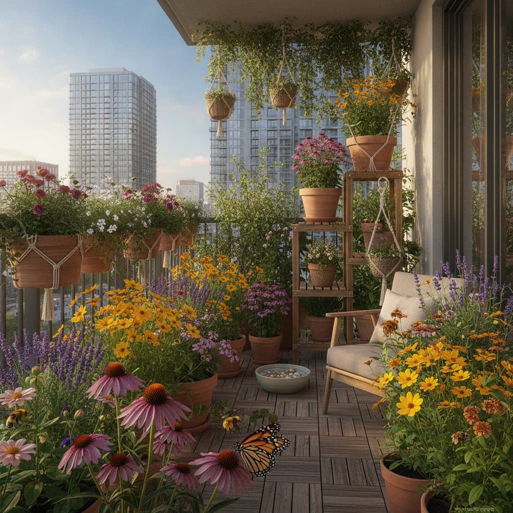 Image for Turn Your Balcony Into a Pollinator Pit Stop