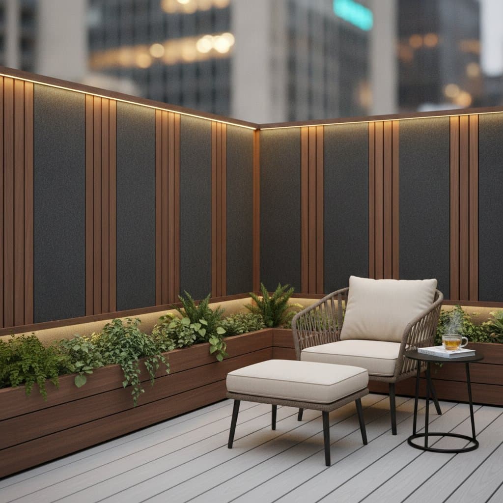 Featured image for Block Deck Noise with Acoustic Privacy Panels