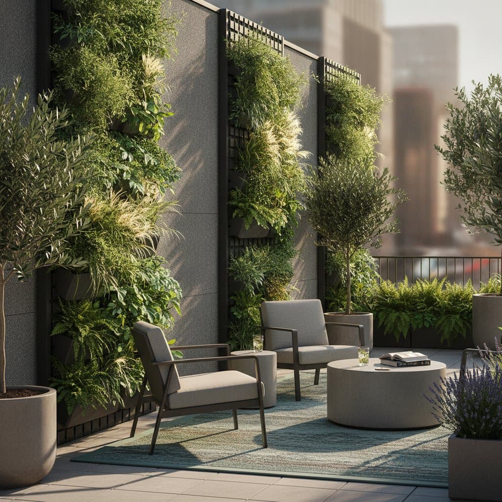 Featured image for Layering Plants to Block Street Noise on Decks