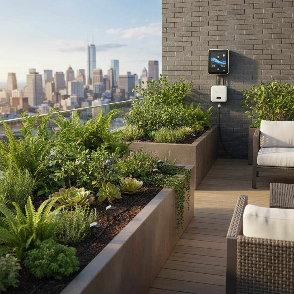 Featured image for Smart Watering Cuts Rooftop Garden Water Use in Half