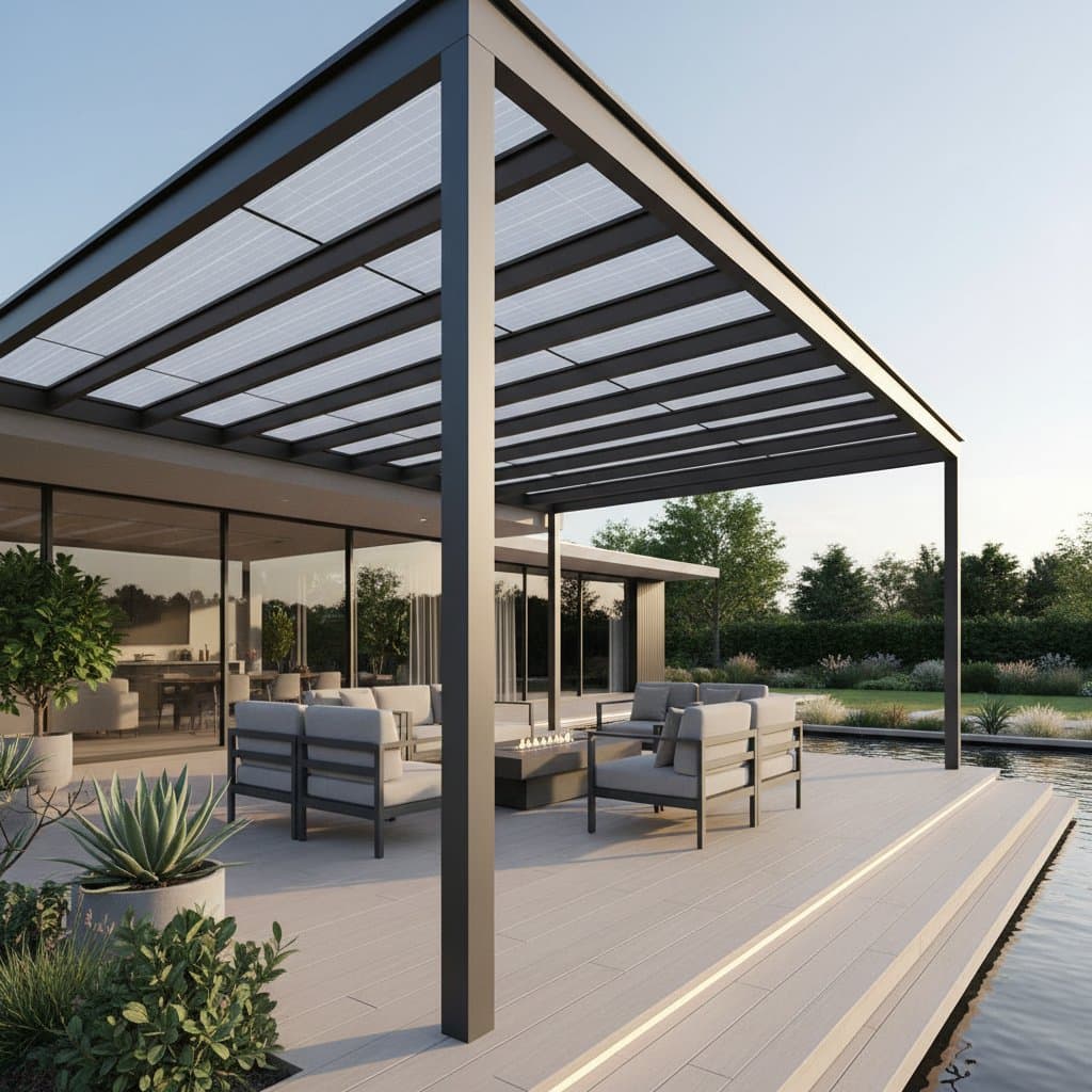 Image for Transparent Solar Decks Filter Light While Generating Power