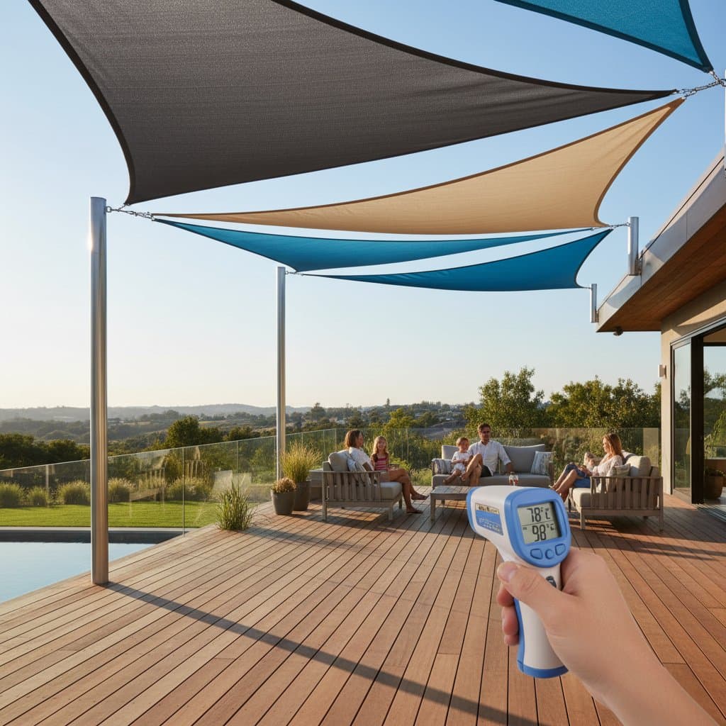 Featured image for UV Shade Sails Drop Deck Temps 20 Degrees