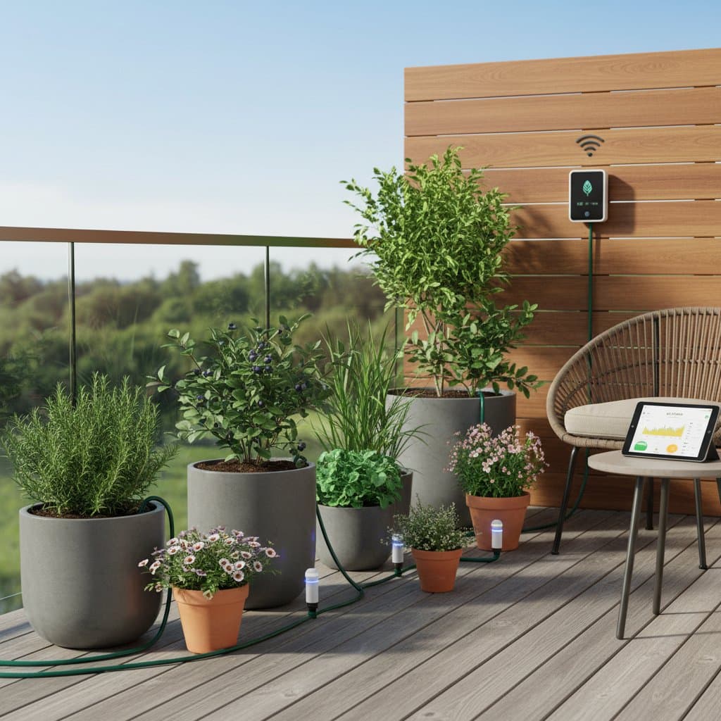 Featured image for AI Drip Systems End Uneven Deck Garden Watering