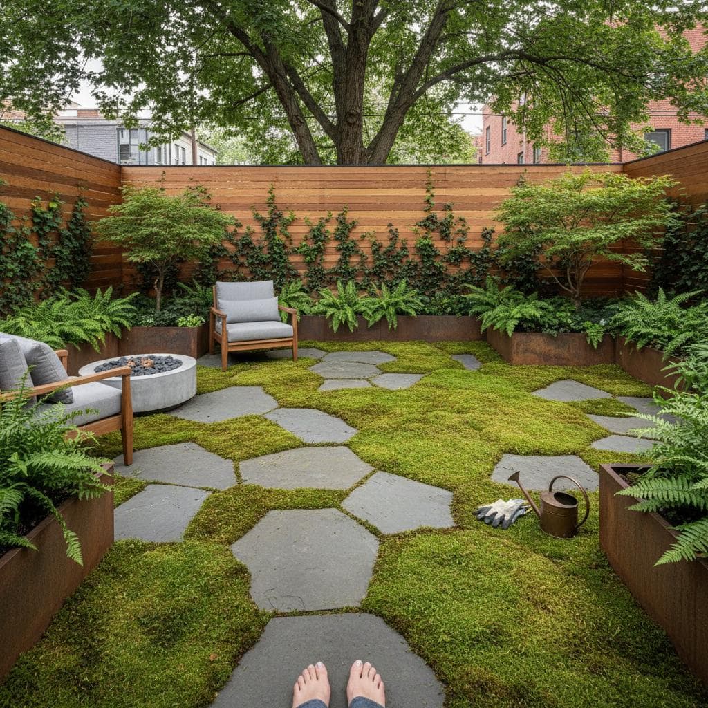 Featured image for Moss Decks Replace Grass in Tight Urban Yards