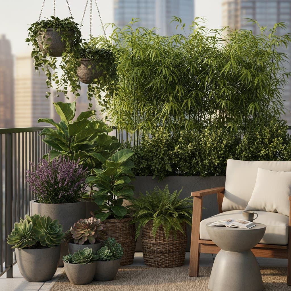 Featured image for Plants That Cut Balcony Noise Naturally