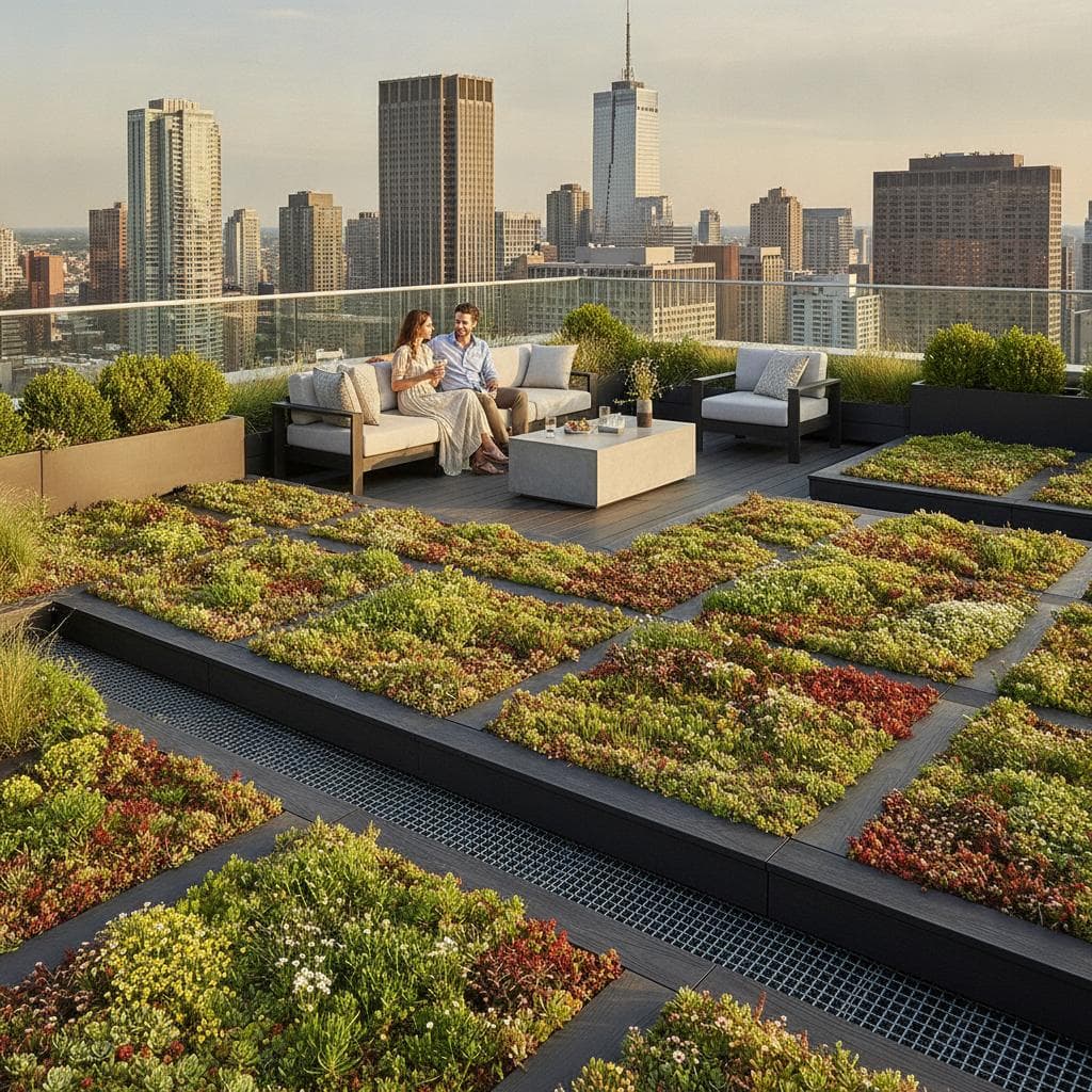 Featured image for Sedum Decks Drop Roof Temps 30 Degrees While You Lounge